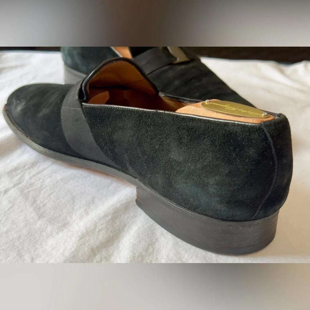 SALVATORE FERRAGAMO Velvet Dress Loafer